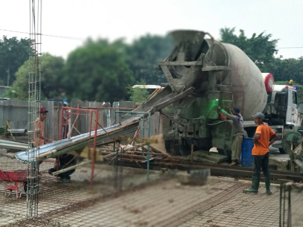 FOTO PROYEK HANGGAR BUS PULO GADUNG (6)